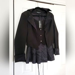 Scarlet Darkness Goth Dress Jacket